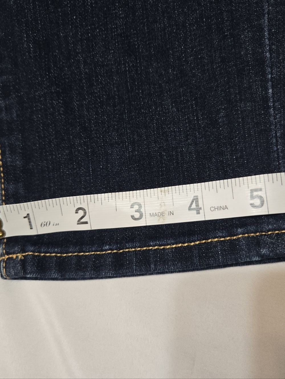 Lucky Brand Sofia Dark Indigo Skinny Jeans, Size 0/25 A. Minimalist Clean - Picture 6 of 9